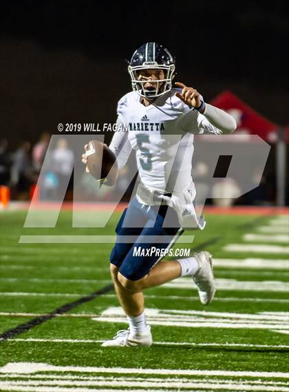 Thumbnail 3 in Marietta @ Milton (GHSA 7A Round 2 Playoff) photogallery.