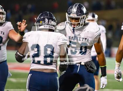 Thumbnail 1 in Marietta @ Milton (GHSA 7A Round 2 Playoff) photogallery.