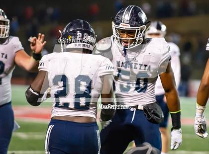 Thumbnail 1 in Marietta @ Milton (GHSA 7A Round 2 Playoff) photogallery.