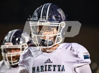 Thumbnail 3 in Marietta @ Milton (GHSA 7A Round 2 Playoff) photogallery.