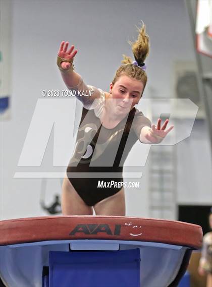 Thumbnail 2 in ECC Gymnastics Championship photogallery.