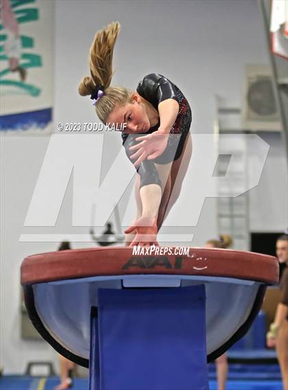 Thumbnail 2 in ECC Gymnastics Championship photogallery.