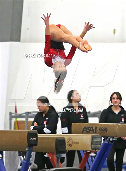Thumbnail 2 in ECC Gymnastics Championship photogallery.
