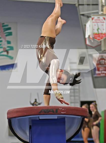 Thumbnail 3 in ECC Gymnastics Championship photogallery.