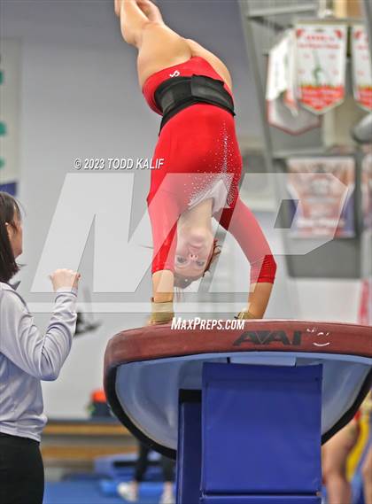Thumbnail 2 in ECC Gymnastics Championship photogallery.
