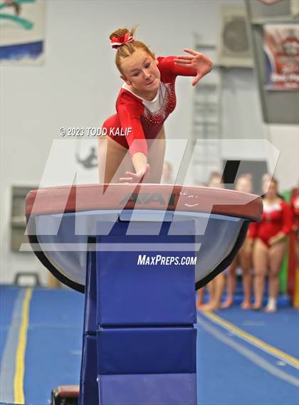 Thumbnail 3 in ECC Gymnastics Championship photogallery.