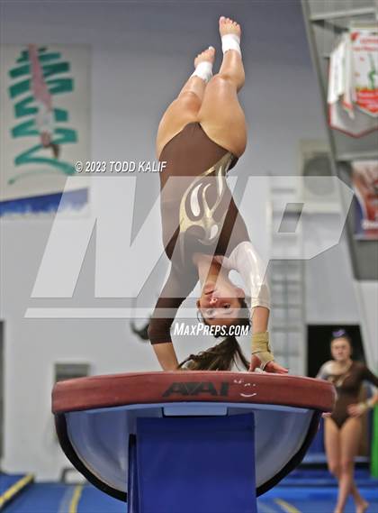 Thumbnail 2 in ECC Gymnastics Championship photogallery.