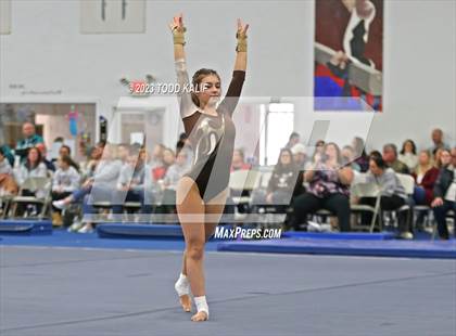 Thumbnail 2 in ECC Gymnastics Championship photogallery.
