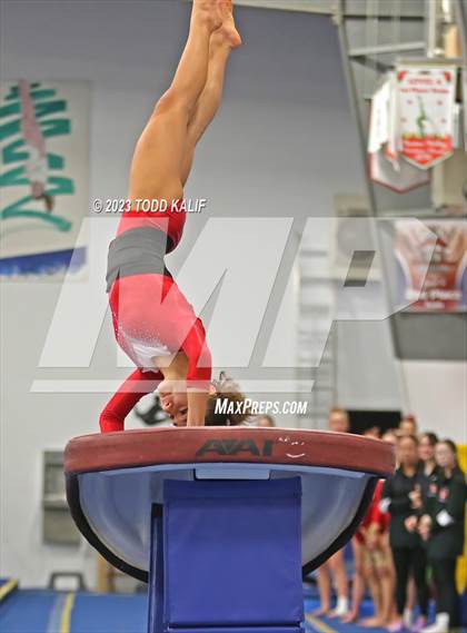 Thumbnail 2 in ECC Gymnastics Championship photogallery.