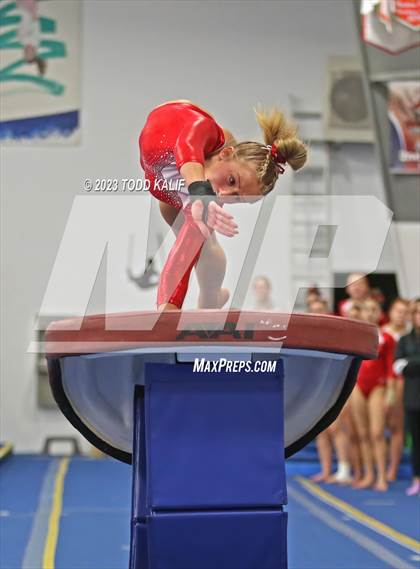 Thumbnail 2 in ECC Gymnastics Championship photogallery.