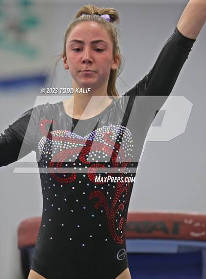 Thumbnail 2 in ECC Gymnastics Championship photogallery.
