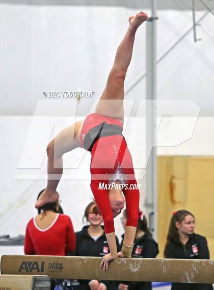 Thumbnail 2 in ECC Gymnastics Championship photogallery.
