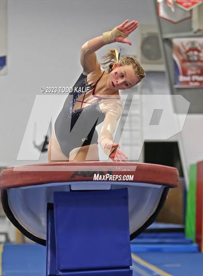Thumbnail 2 in ECC Gymnastics Championship photogallery.