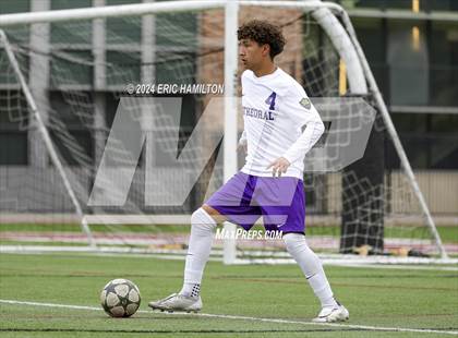 Thumbnail 1 in Cathedral vs Servite (SoCal College Showcase) photogallery.