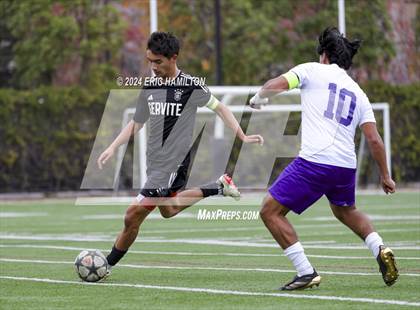 Thumbnail 1 in Cathedral vs Servite (SoCal College Showcase) photogallery.