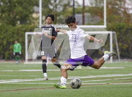 Thumbnail 1 in Cathedral vs Servite (SoCal College Showcase) photogallery.