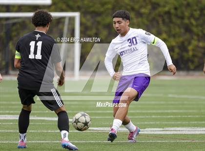 Thumbnail 3 in Cathedral vs Servite (SoCal College Showcase) photogallery.