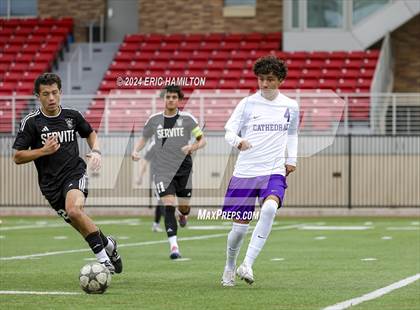 Thumbnail 3 in Cathedral vs Servite (SoCal College Showcase) photogallery.