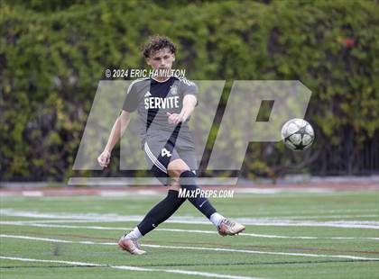 Thumbnail 2 in Cathedral vs Servite (SoCal College Showcase) photogallery.