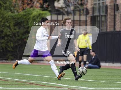 Thumbnail 1 in Cathedral vs Servite (SoCal College Showcase) photogallery.