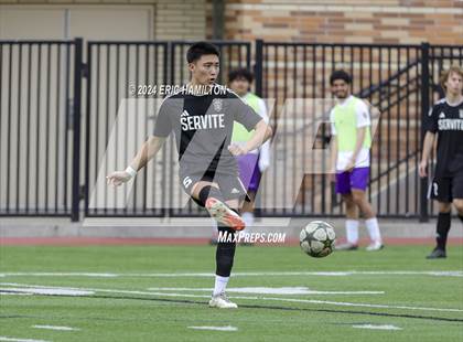 Thumbnail 1 in Cathedral vs Servite (SoCal College Showcase) photogallery.