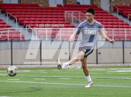 Thumbnail 2 in Cathedral vs Servite (SoCal College Showcase) photogallery.