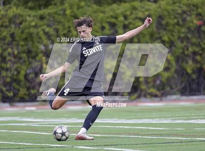 Thumbnail 3 in Cathedral vs Servite (SoCal College Showcase) photogallery.