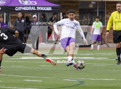 Thumbnail 3 in Cathedral vs Servite (SoCal College Showcase) photogallery.