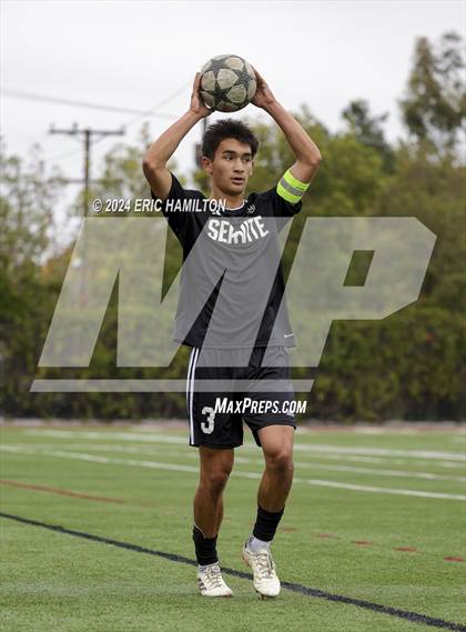 Thumbnail 2 in Cathedral vs Servite (SoCal College Showcase) photogallery.