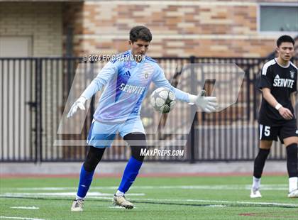 Thumbnail 2 in Cathedral vs Servite (SoCal College Showcase) photogallery.