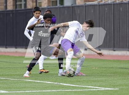 Thumbnail 3 in Cathedral vs Servite (SoCal College Showcase) photogallery.