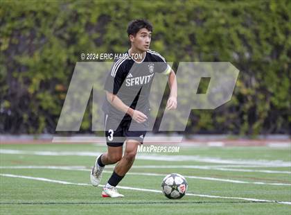 Thumbnail 3 in Cathedral vs Servite (SoCal College Showcase) photogallery.