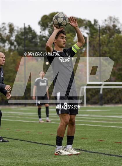 Thumbnail 2 in Cathedral vs Servite (SoCal College Showcase) photogallery.