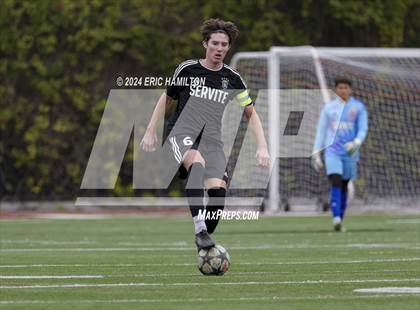 Thumbnail 1 in Cathedral vs Servite (SoCal College Showcase) photogallery.