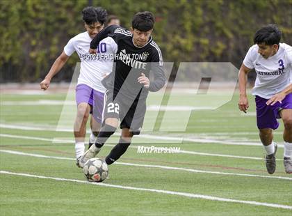 Thumbnail 2 in Cathedral vs Servite (SoCal College Showcase) photogallery.