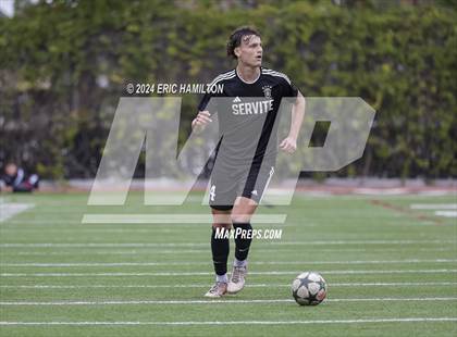 Thumbnail 3 in Cathedral vs Servite (SoCal College Showcase) photogallery.