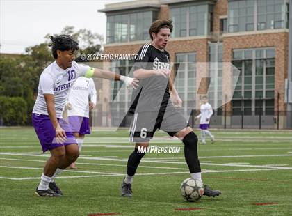 Thumbnail 2 in Cathedral vs Servite (SoCal College Showcase) photogallery.