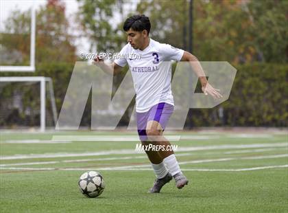 Thumbnail 2 in Cathedral vs Servite (SoCal College Showcase) photogallery.
