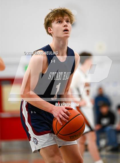 Thumbnail 1 in Stuart Hall vs. Half Moon Bay (Burlingame Lions Club Tournament) photogallery.