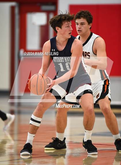 Thumbnail 2 in Stuart Hall vs. Half Moon Bay (Burlingame Lions Club Tournament) photogallery.