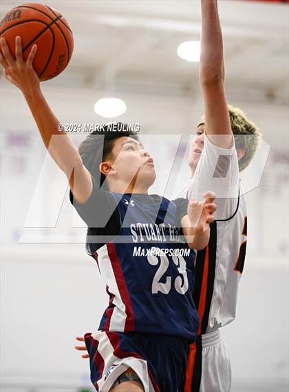 Thumbnail 3 in Stuart Hall vs. Half Moon Bay (Burlingame Lions Club Tournament) photogallery.