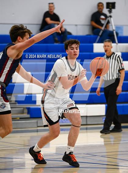 Thumbnail 1 in Stuart Hall vs. Half Moon Bay (Burlingame Lions Club Tournament) photogallery.