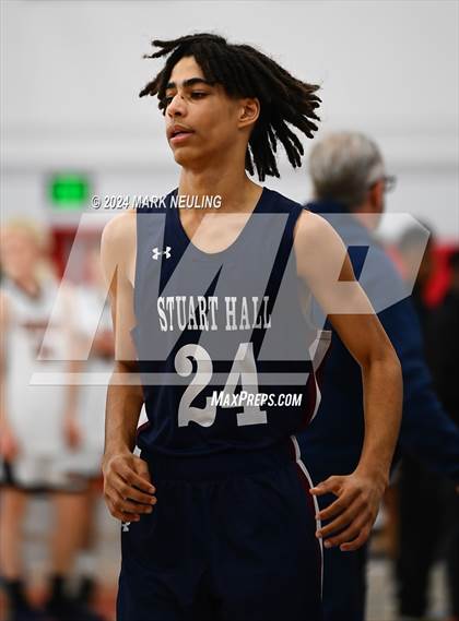 Thumbnail 2 in Stuart Hall vs. Half Moon Bay (Burlingame Lions Club Tournament) photogallery.