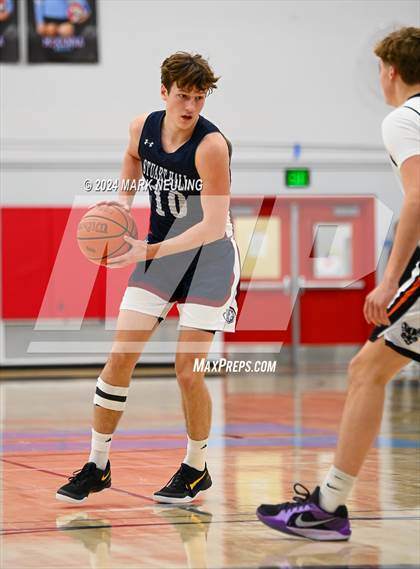 Thumbnail 1 in Stuart Hall vs. Half Moon Bay (Burlingame Lions Club Tournament) photogallery.