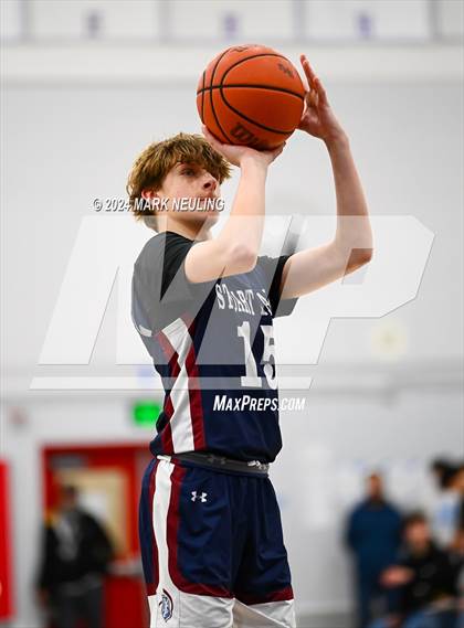 Thumbnail 1 in Stuart Hall vs. Half Moon Bay (Burlingame Lions Club Tournament) photogallery.