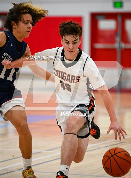 Thumbnail 2 in Stuart Hall vs. Half Moon Bay (Burlingame Lions Club Tournament) photogallery.
