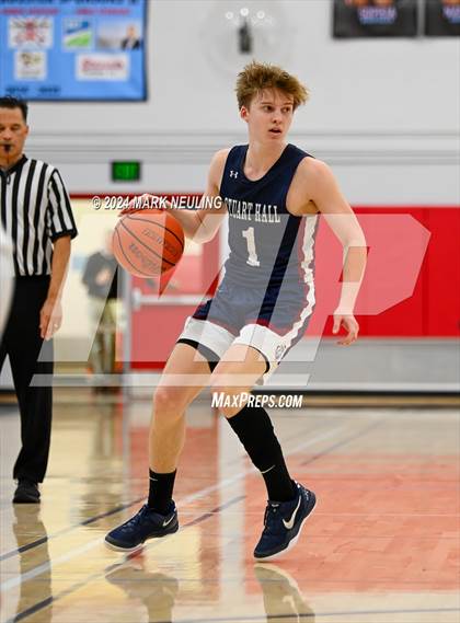 Thumbnail 2 in Stuart Hall vs. Half Moon Bay (Burlingame Lions Club Tournament) photogallery.
