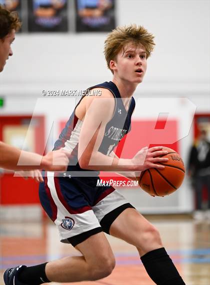 Thumbnail 1 in Stuart Hall vs. Half Moon Bay (Burlingame Lions Club Tournament) photogallery.