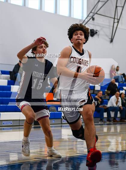 Thumbnail 2 in Stuart Hall vs. Half Moon Bay (Burlingame Lions Club Tournament) photogallery.