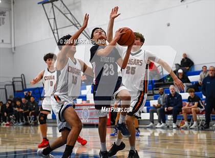Thumbnail 2 in Stuart Hall vs. Half Moon Bay (Burlingame Lions Club Tournament) photogallery.